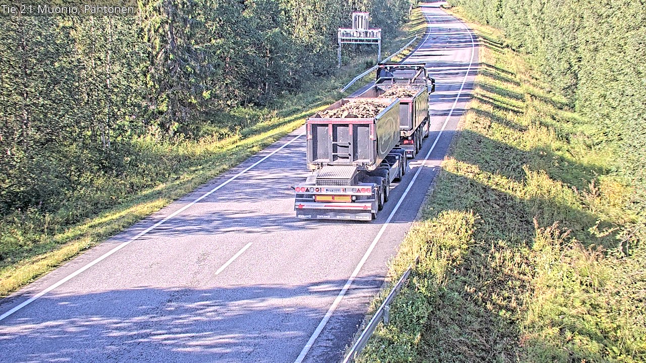 Weather Camera Image Road 21 Muonio Pahtonen, Muonio, Lappi