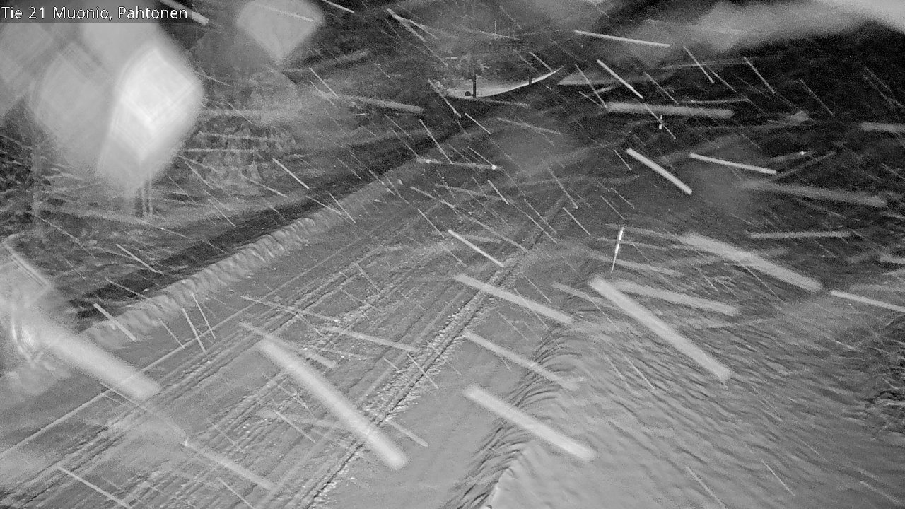 Kelikamerat Kuva Tie 21 Muonio Pahtonen, Muonio, Lappi