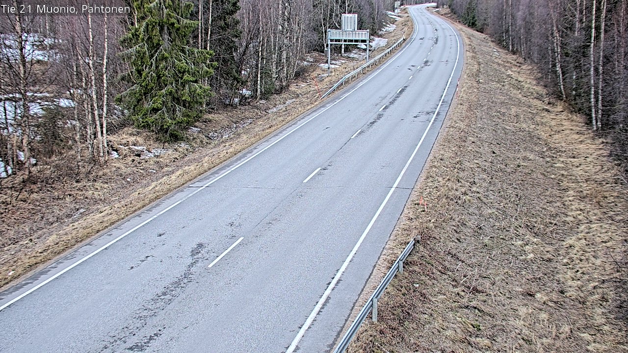 Kelikamerat Kuva Tie 21 Muonio Pahtonen, Muonio, Lappi