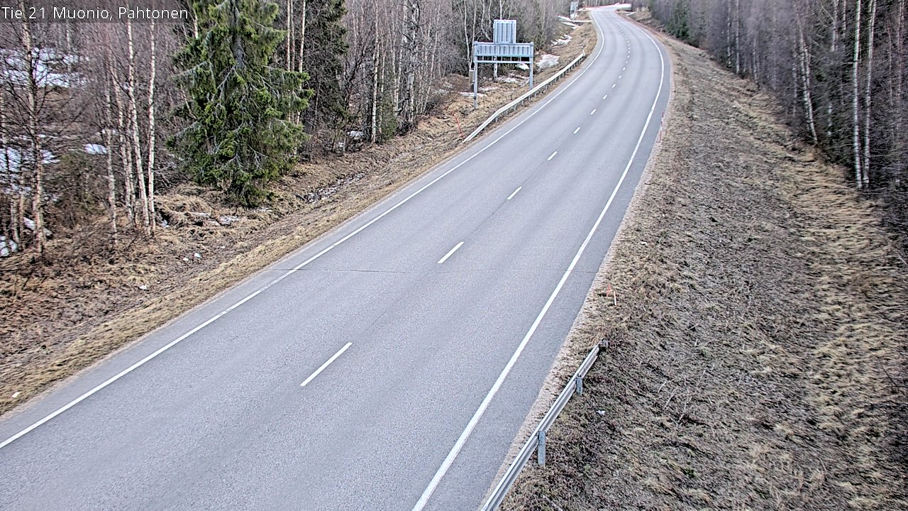 Kelikamerat Kuva Tie 21 Muonio Pahtonen, Muonio, Lappi
