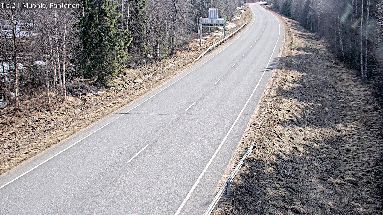 Kelikamerat Kuva Tie 21 Muonio Pahtonen, Muonio, Lappi