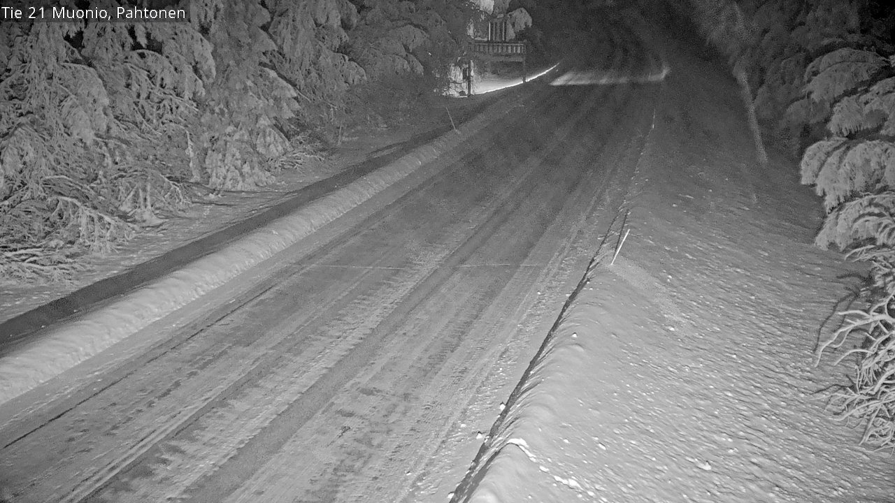 Kelikamerat Kuva Tie 21 Muonio Pahtonen, Muonio, Lappi