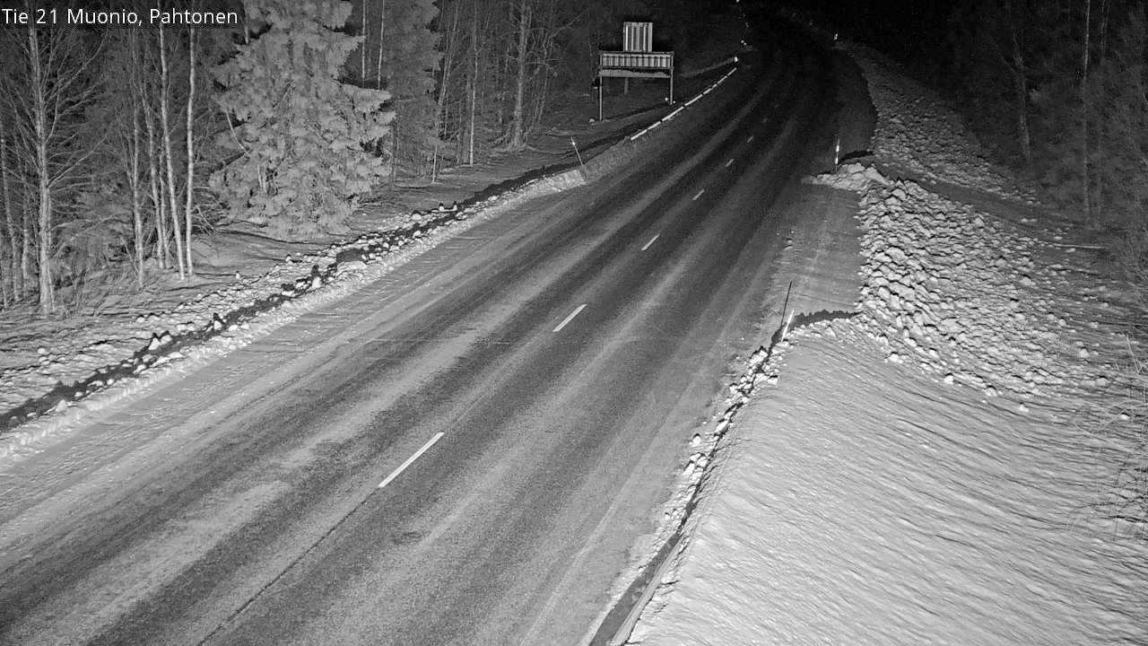 Kelikamerat Kuva Tie 21 Muonio Pahtonen, Muonio, Lappi