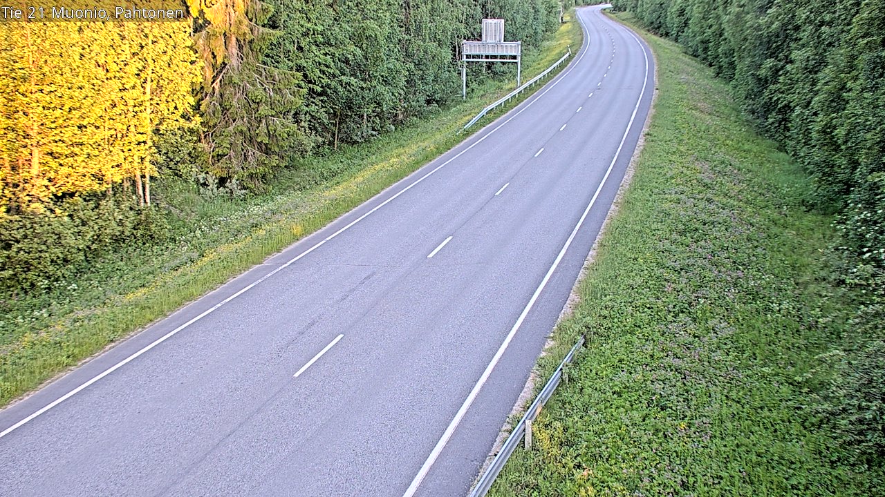 Kelikamerat Kuva Tie 21 Muonio Pahtonen, Muonio, Lappi
