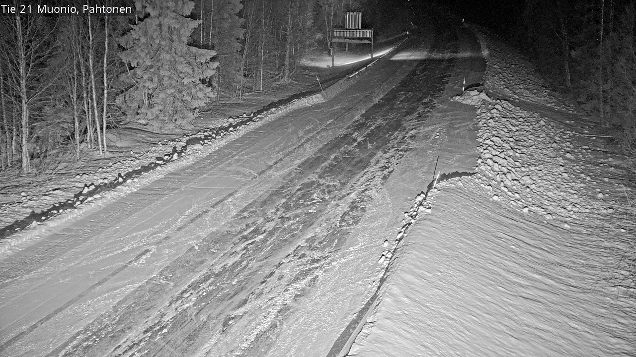 Kelikamerat Kuva Tie 21 Muonio Pahtonen, Muonio, Lappi