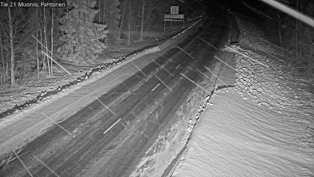 Kelikamerat Kuva Tie 21 Muonio Pahtonen, Muonio, Lappi