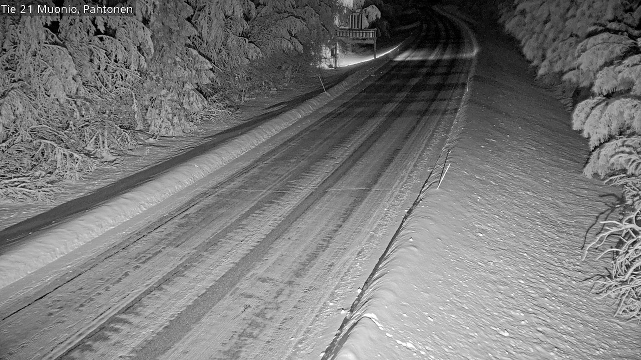 Kelikamerat Kuva Tie 21 Muonio Pahtonen, Muonio, Lappi