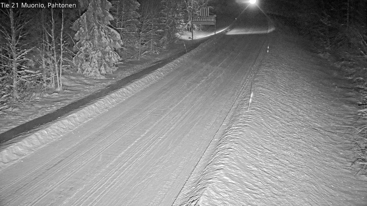 Kelikamerat Kuva Tie 21 Muonio Pahtonen, Muonio, Lappi