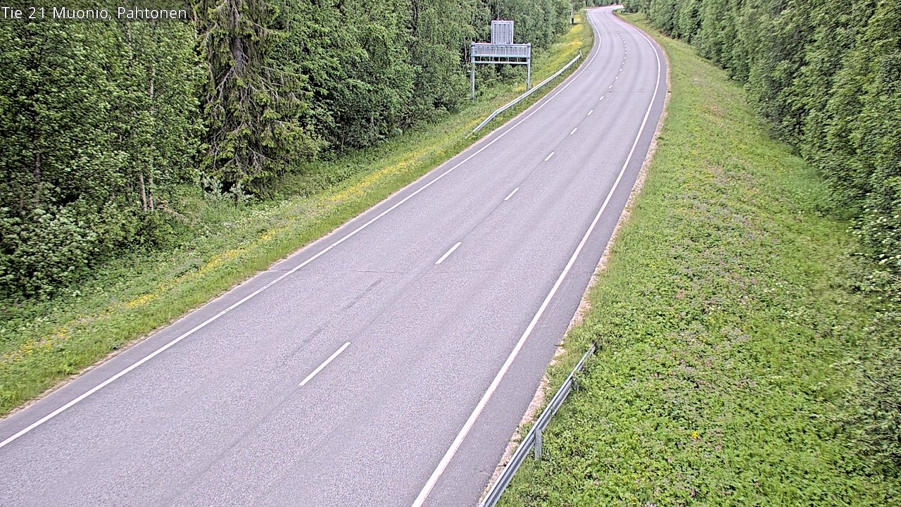 Kelikamerat Kuva Tie 21 Muonio Pahtonen, Muonio, Lappi