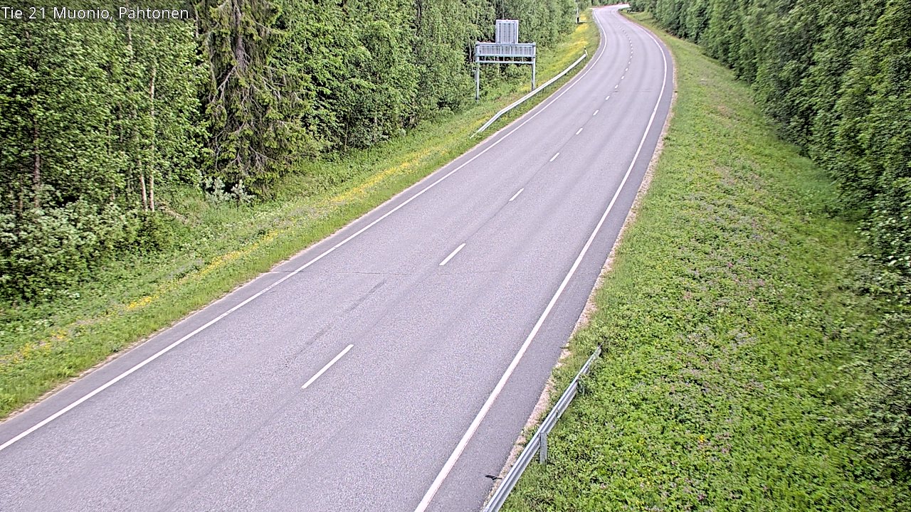 Kelikamerat Kuva Tie 21 Muonio Pahtonen, Muonio, Lappi