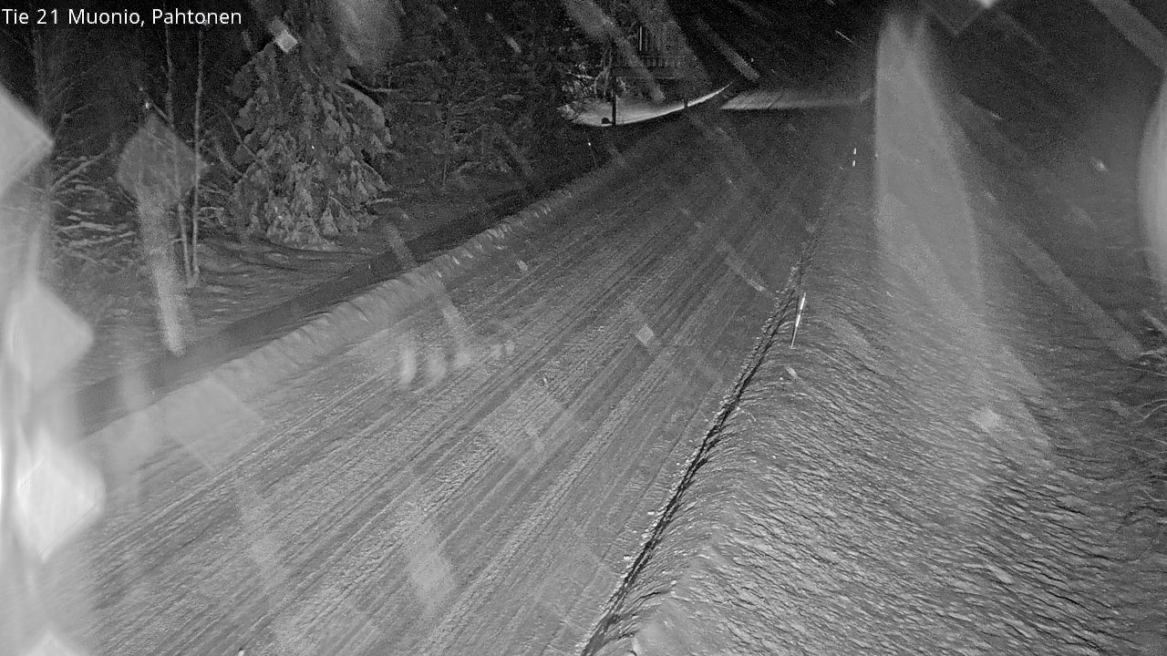 Weather Camera Image Road 21 Muonio Pahtonen, Muonio, Lappi