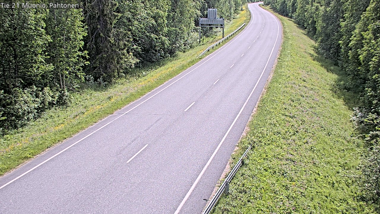 Kelikamerat Kuva Tie 21 Muonio Pahtonen, Muonio, Lappi