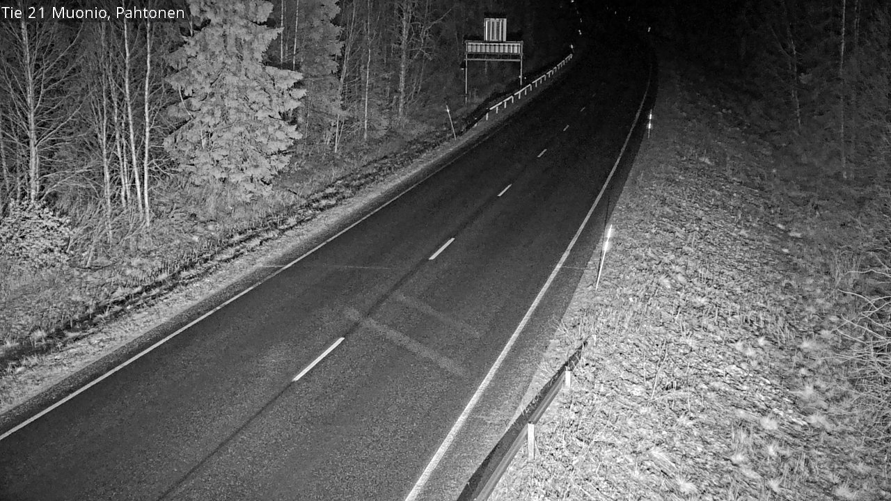 Kelikamerat Kuva Tie 21 Muonio Pahtonen, Muonio, Lappi