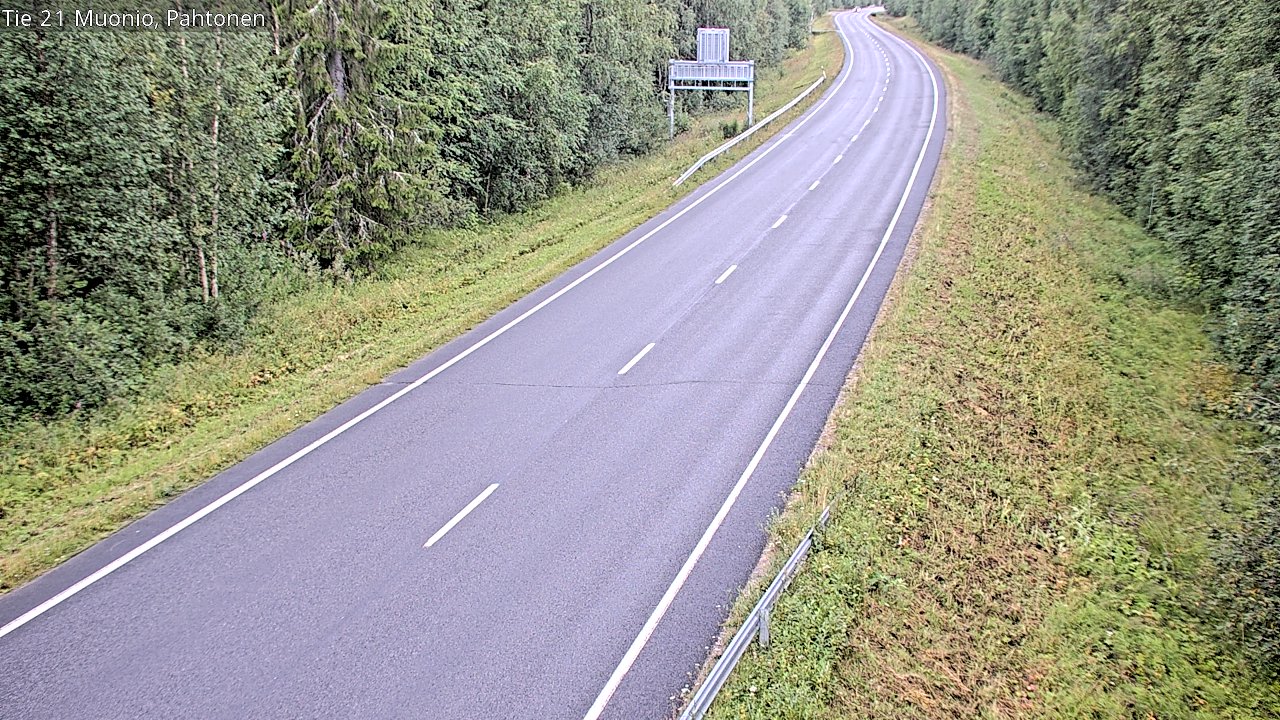 Kelikamerat Kuva Tie 21 Muonio Pahtonen, Muonio, Lappi