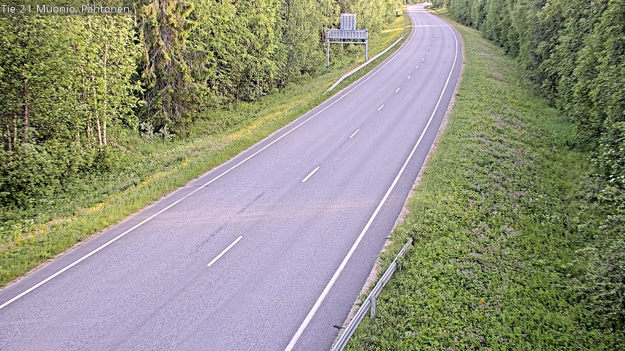 Kelikamerat Kuva Tie 21 Muonio Pahtonen, Muonio, Lappi
