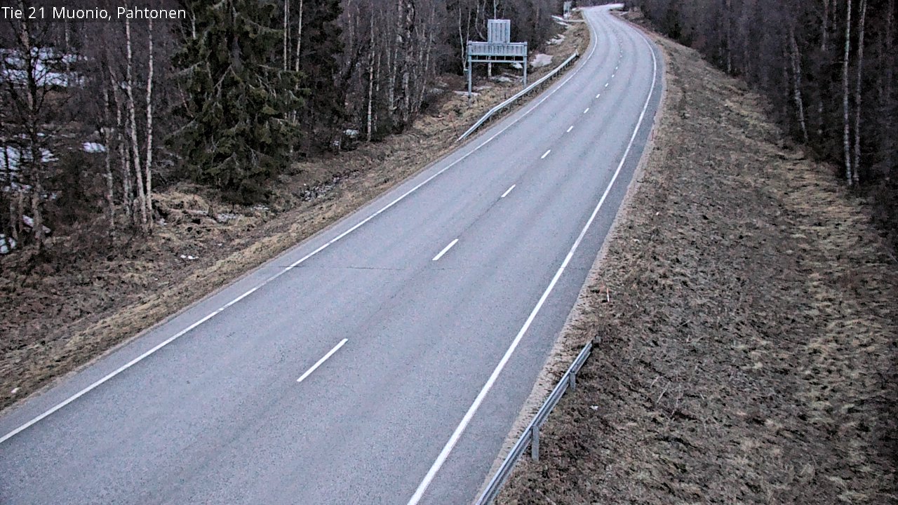 Kelikamerat Kuva Tie 21 Muonio Pahtonen, Muonio, Lappi