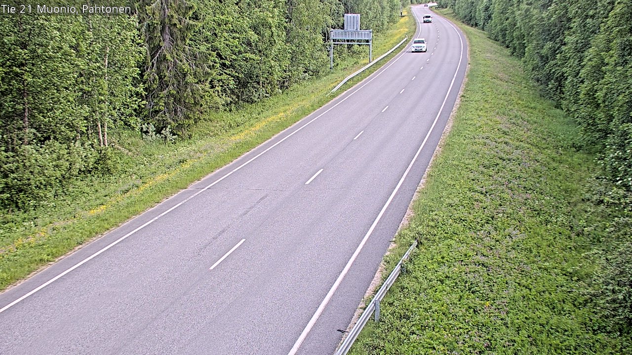 Kelikamerat Kuva Tie 21 Muonio Pahtonen, Muonio, Lappi