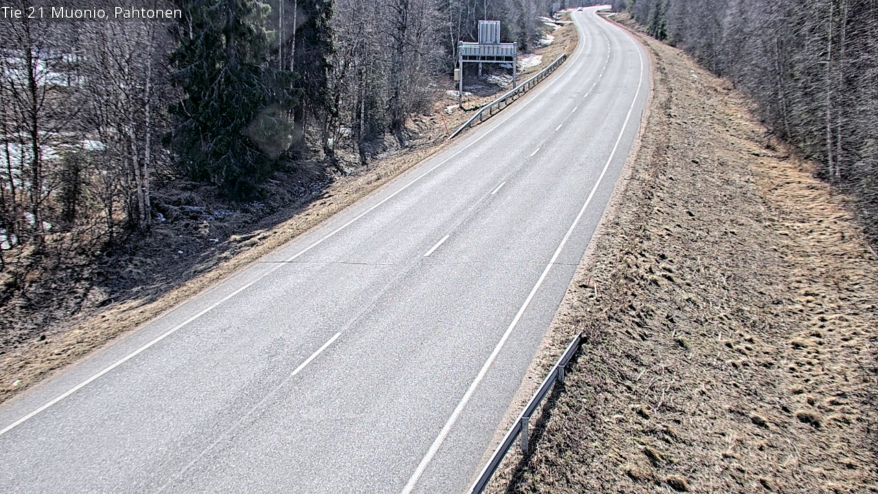 Kelikamerat Kuva Tie 21 Muonio Pahtonen, Muonio, Lappi
