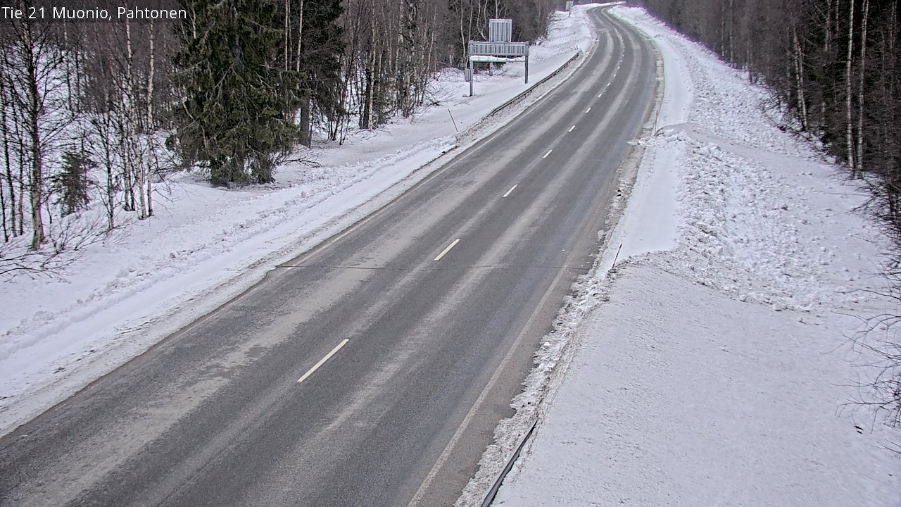 Kelikamerat Kuva Tie 21 Muonio Pahtonen, Muonio, Lappi