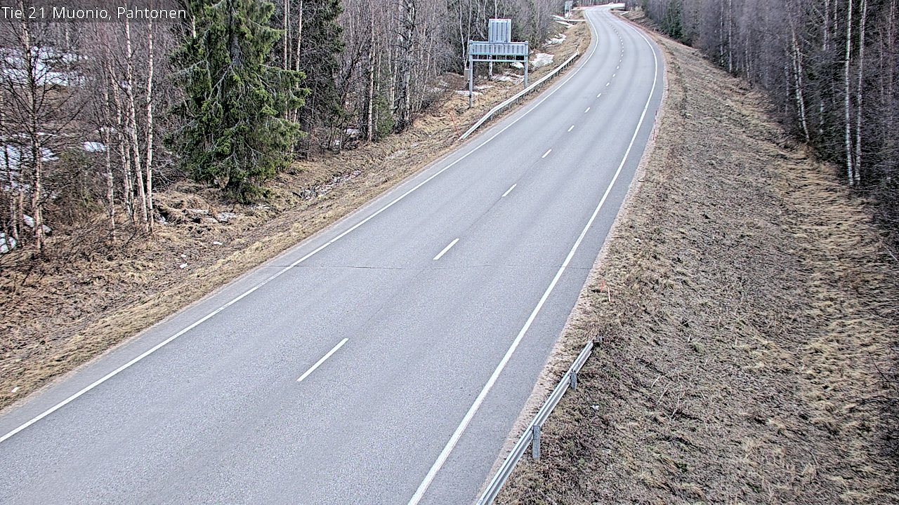 Kelikamerat Kuva Tie 21 Muonio Pahtonen, Muonio, Lappi