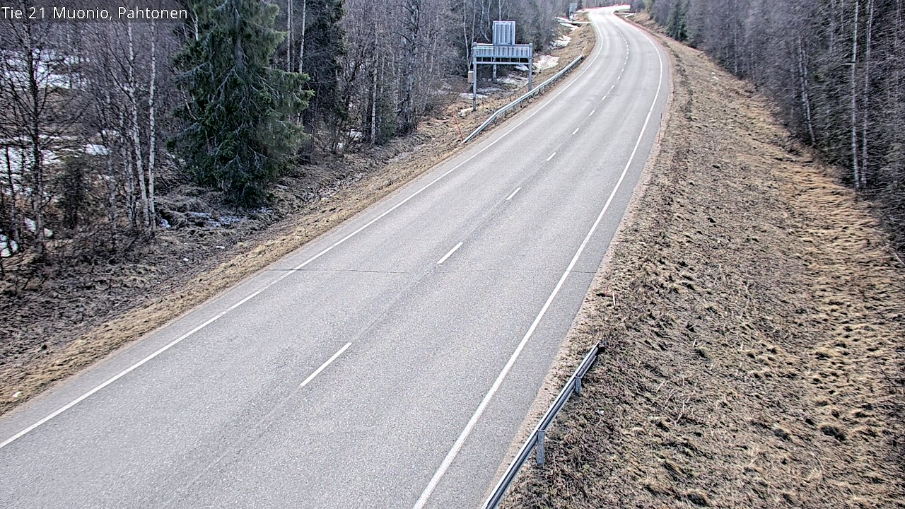 Kelikamerat Kuva Tie 21 Muonio Pahtonen, Muonio, Lappi