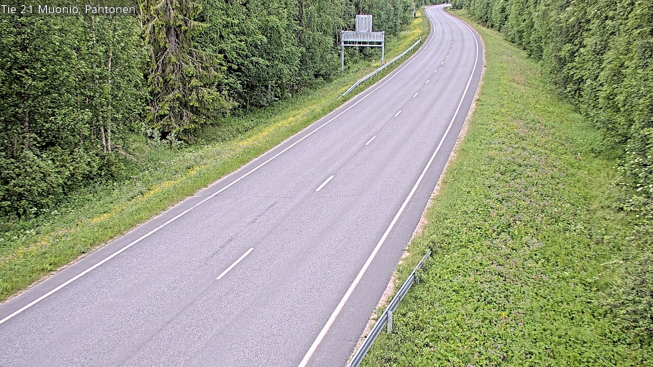 Kelikamerat Kuva Tie 21 Muonio Pahtonen, Muonio, Lappi