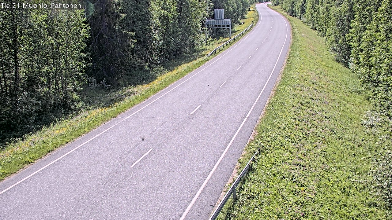 Kelikamerat Kuva Tie 21 Muonio Pahtonen, Muonio, Lappi