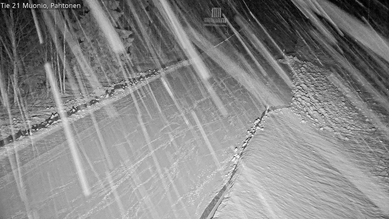Kelikamerat Kuva Tie 21 Muonio Pahtonen, Muonio, Lappi