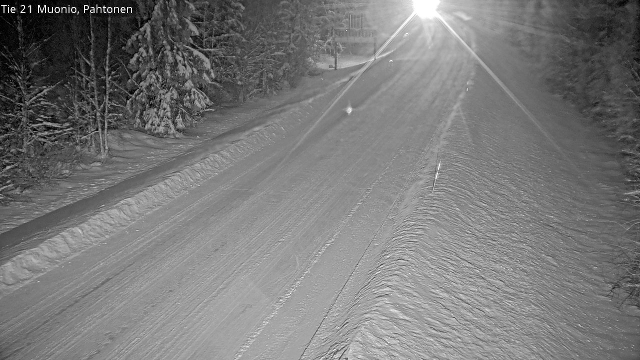 Kelikamerat Kuva Tie 21 Muonio Pahtonen, Muonio, Lappi