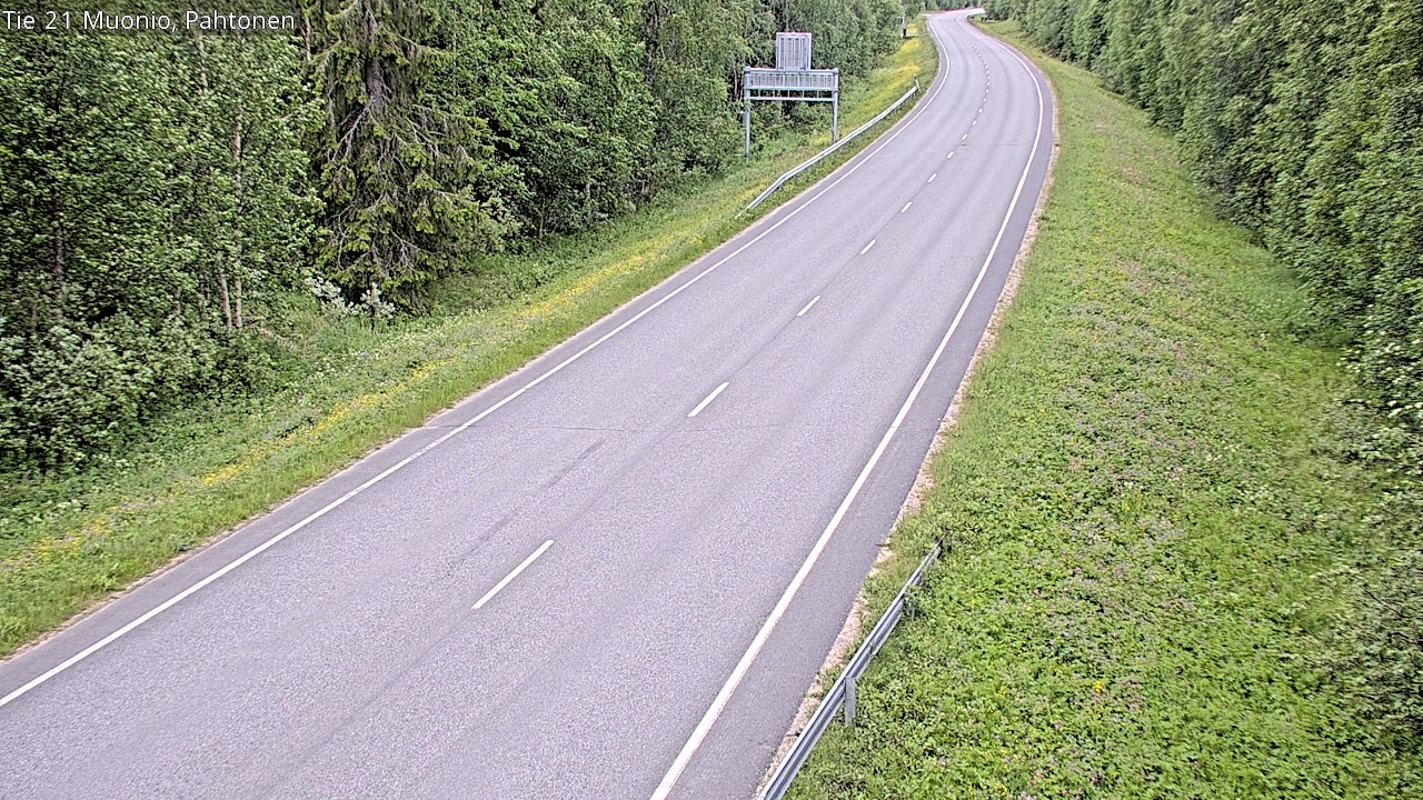 Kelikamerat Kuva Tie 21 Muonio Pahtonen, Muonio, Lappi