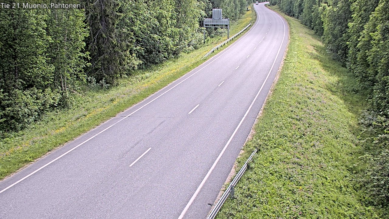Kelikamerat Kuva Tie 21 Muonio Pahtonen, Muonio, Lappi