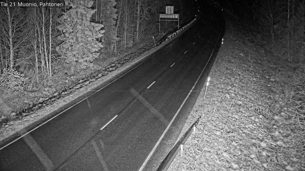 Kelikamerat Kuva Tie 21 Muonio Pahtonen, Muonio, Lappi