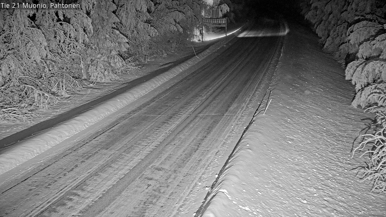 Kelikamerat Kuva Tie 21 Muonio Pahtonen, Muonio, Lappi