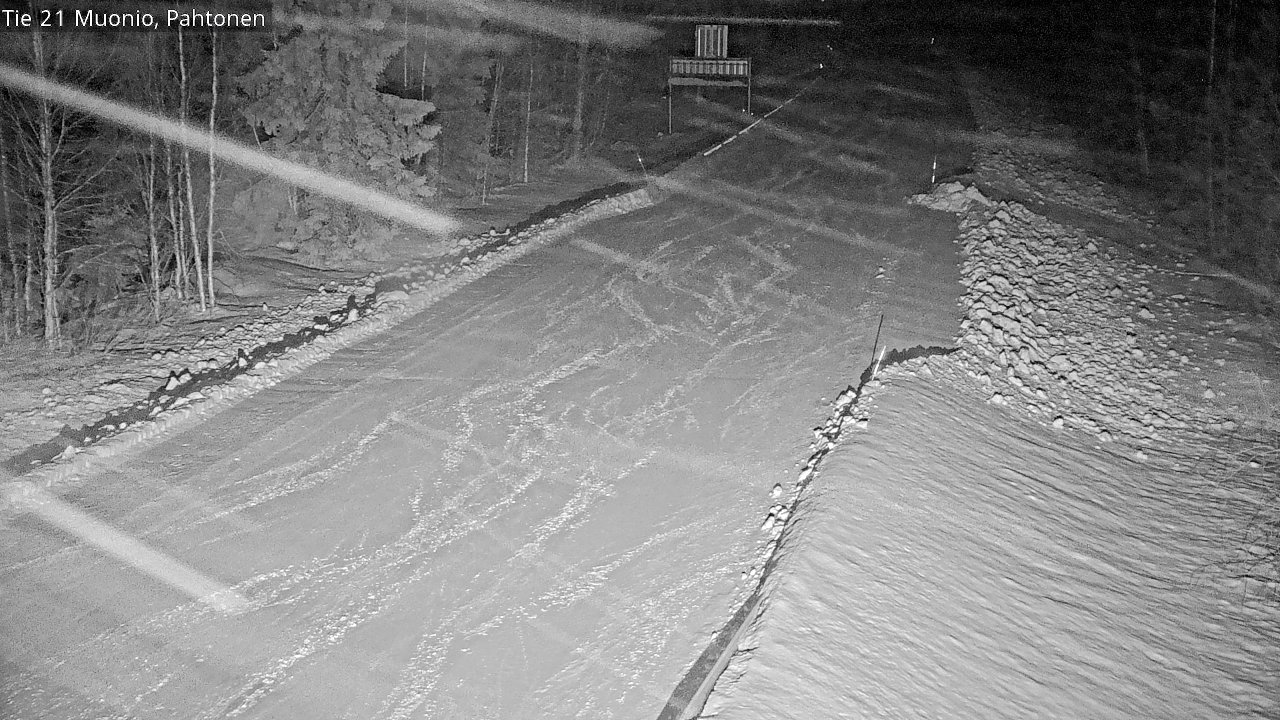 Kelikamerat Kuva Tie 21 Muonio Pahtonen, Muonio, Lappi