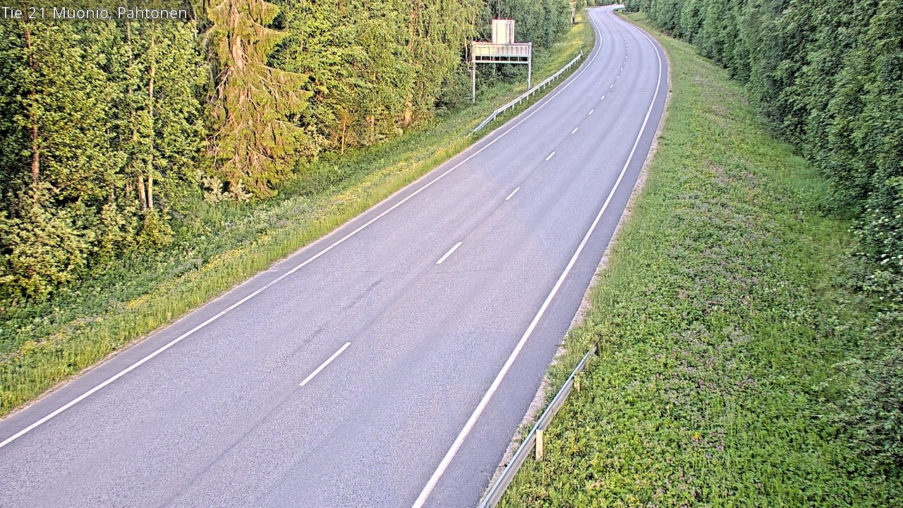 Kelikamerat Kuva Tie 21 Muonio Pahtonen, Muonio, Lappi