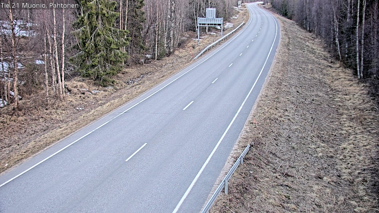 Kelikamerat Kuva Tie 21 Muonio Pahtonen, Muonio, Lappi