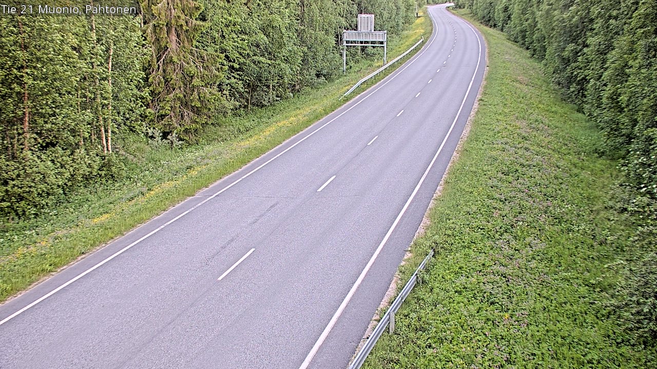 Kelikamerat Kuva Tie 21 Muonio Pahtonen, Muonio, Lappi