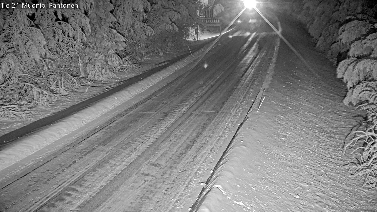 Kelikamerat Kuva Tie 21 Muonio Pahtonen, Muonio, Lappi