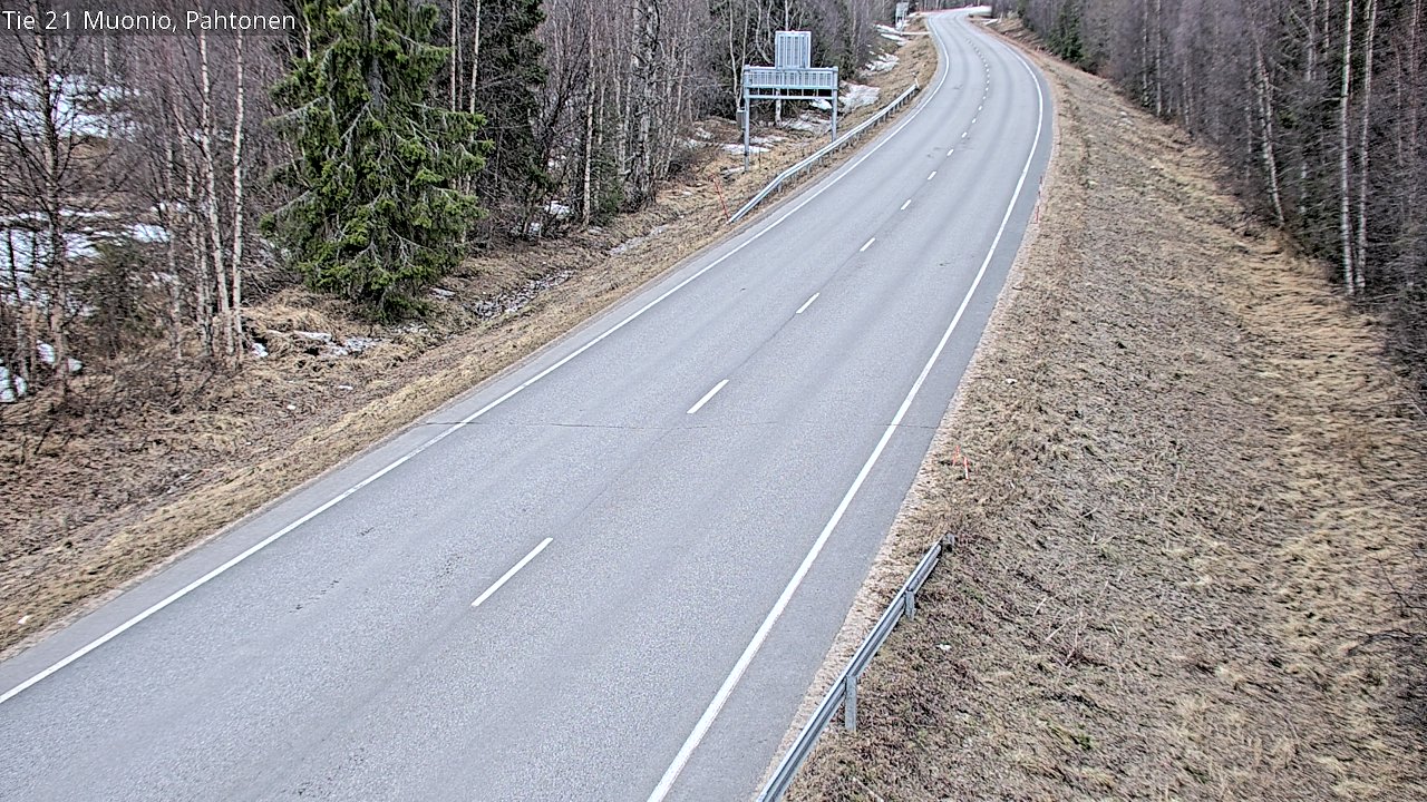 Kelikamerat Kuva Tie 21 Muonio Pahtonen, Muonio, Lappi