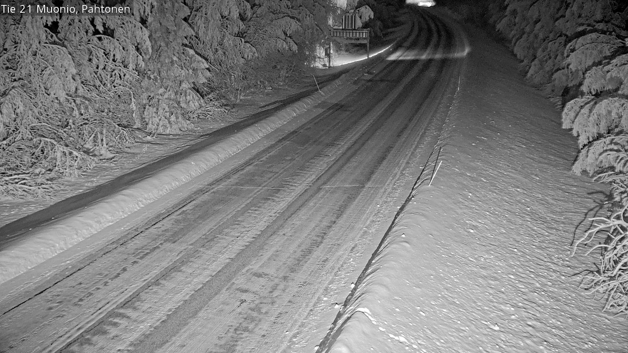 Kelikamerat Kuva Tie 21 Muonio Pahtonen, Muonio, Lappi