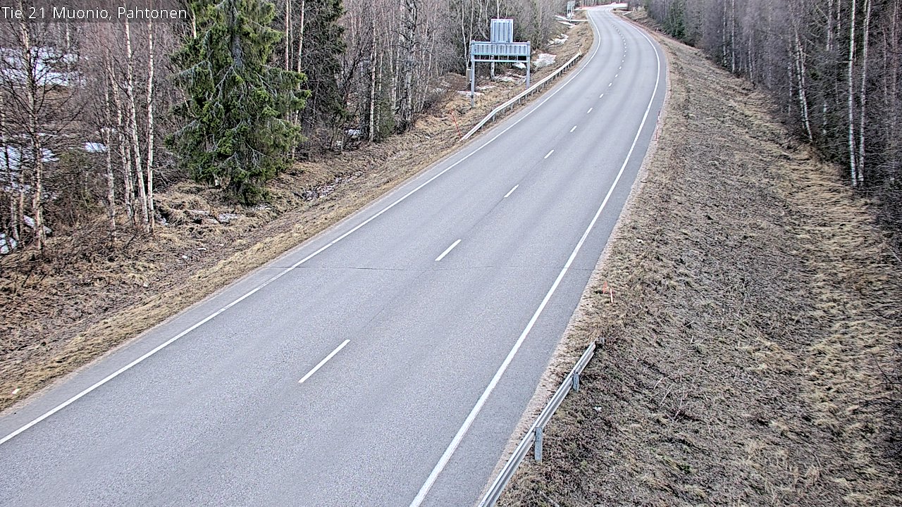 Kelikamerat Kuva Tie 21 Muonio Pahtonen, Muonio, Lappi
