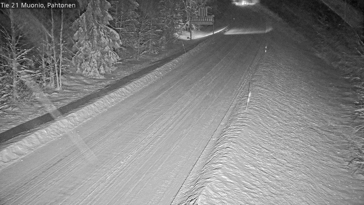 Kelikamerat Kuva Tie 21 Muonio Pahtonen, Muonio, Lappi