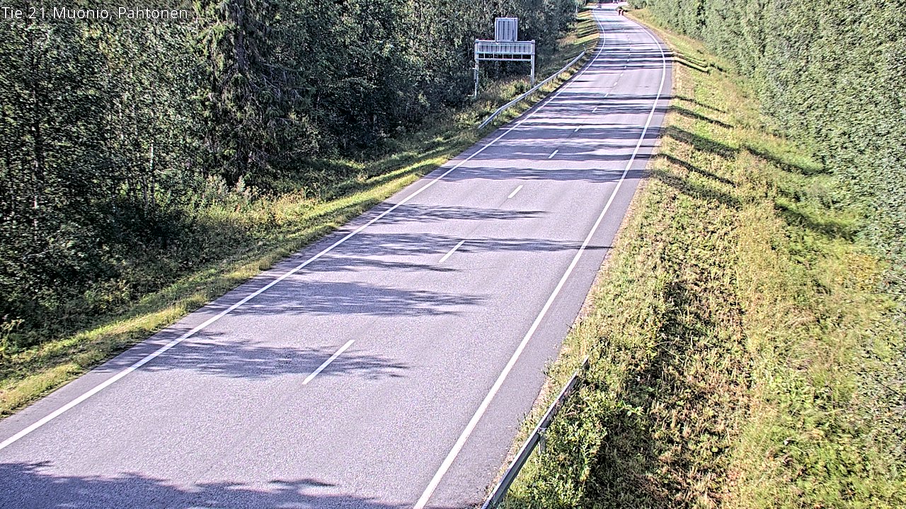 Weather Camera Image Road 21 Muonio Pahtonen, Muonio, Lappi