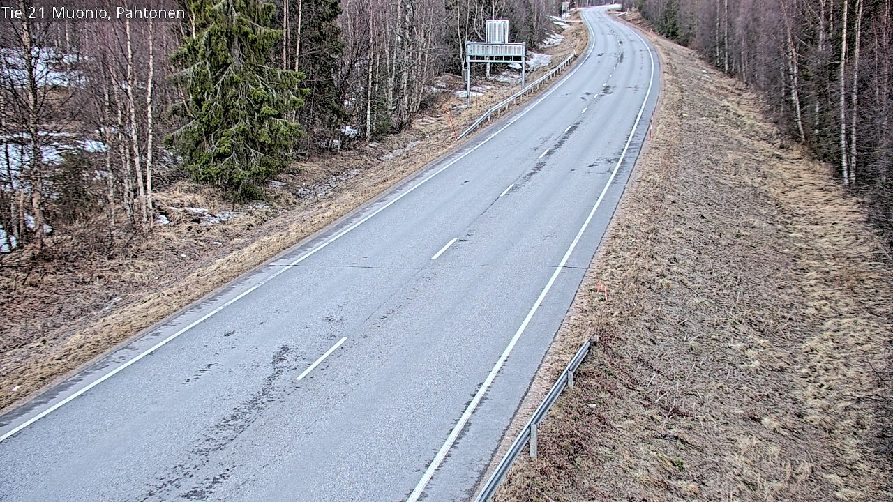 Kelikamerat Kuva Tie 21 Muonio Pahtonen, Muonio, Lappi
