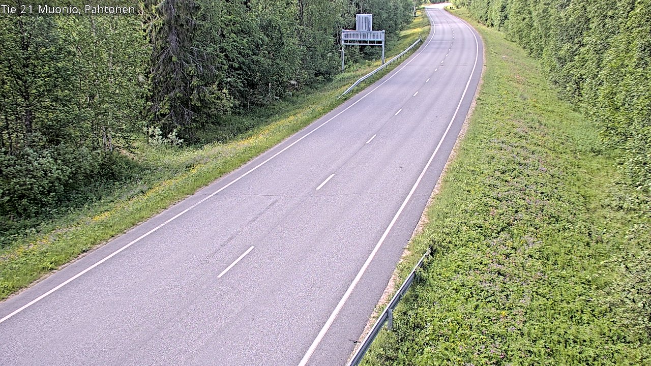 Kelikamerat Kuva Tie 21 Muonio Pahtonen, Muonio, Lappi