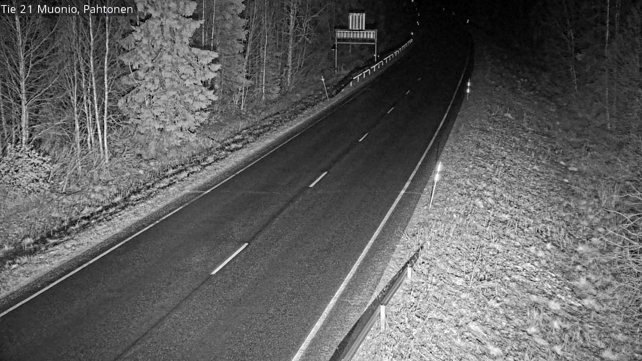 Kelikamerat Kuva Tie 21 Muonio Pahtonen, Muonio, Lappi