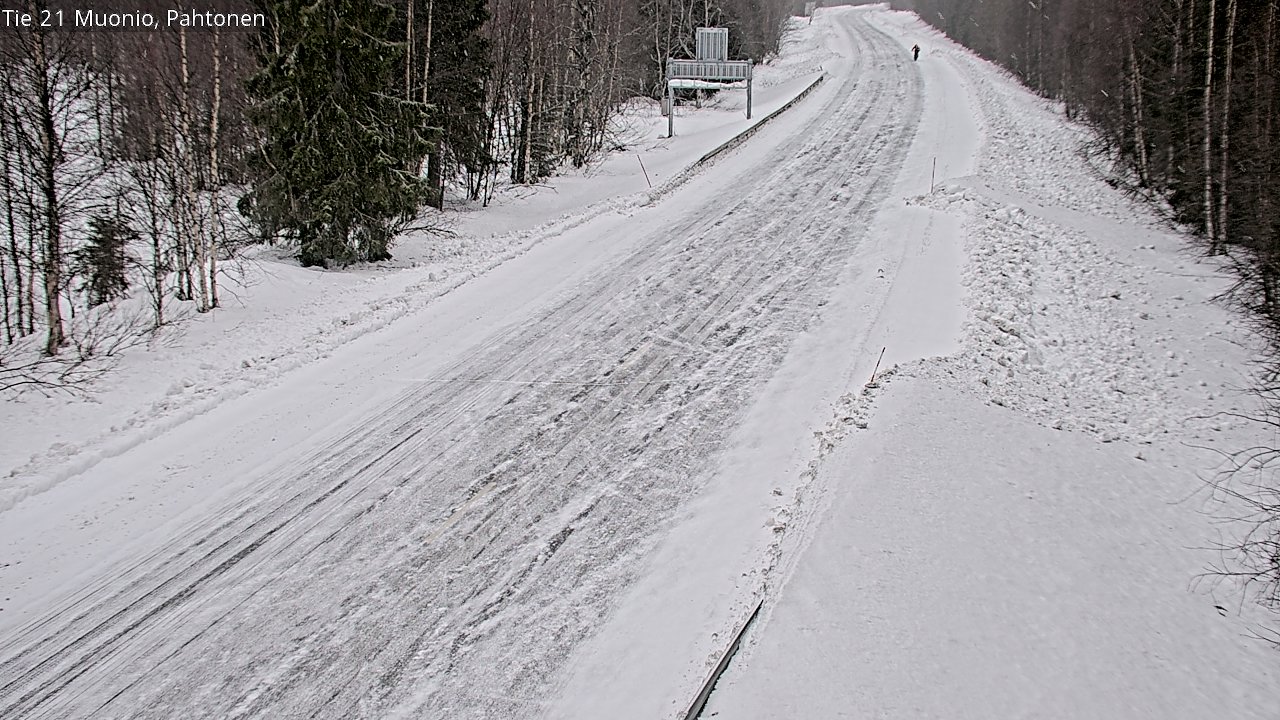 Kelikamerat Kuva Tie 21 Muonio Pahtonen, Muonio, Lappi