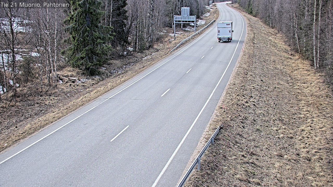 Kelikamerat Kuva Tie 21 Muonio Pahtonen, Muonio, Lappi