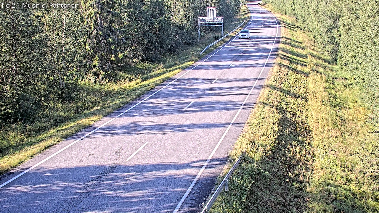 Weather Camera Image Road 21 Muonio Pahtonen, Muonio, Lappi