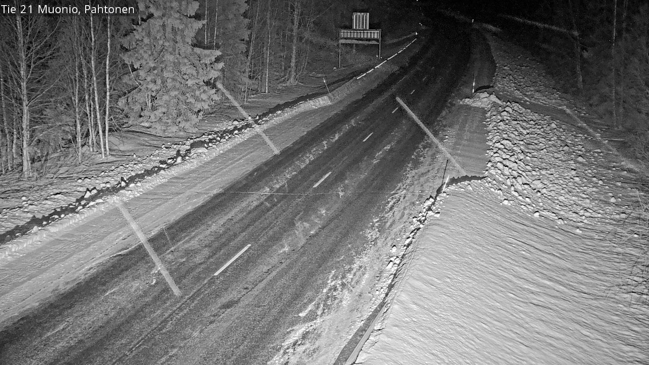 Kelikamerat Kuva Tie 21 Muonio Pahtonen, Muonio, Lappi